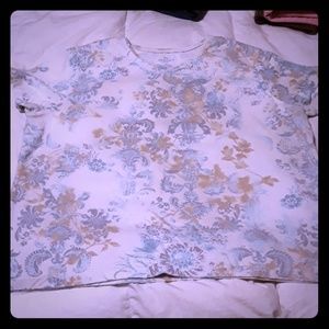 Paisley & Flowers 2X shirt